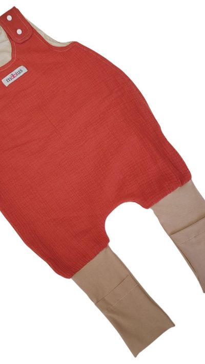 Möbius Kánikula totyogós hálózsák - terrakotta