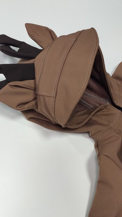 Möbius Gyerek softshell kabát / levehető ujjal-mellénnyé alakítható - Őzike